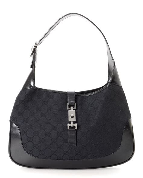 gucci black.handbag|gucci handbags black fabric.